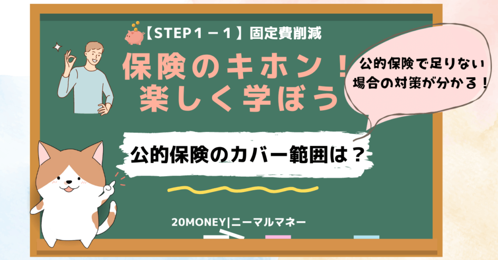 公的保険の保障範囲と民間保険で備えるべきリスクとは？画像